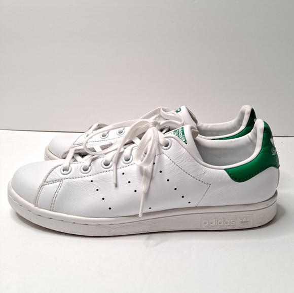 Adidas Stan Smith Ortholite Sneakers Size Men 7 Size Women 9 White and Green - Picture 7 of 8